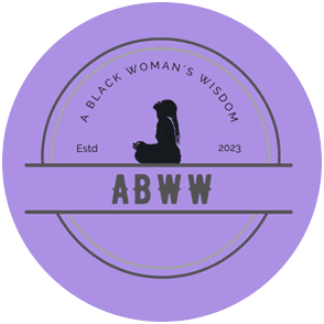 A black woman 's wisdom logo